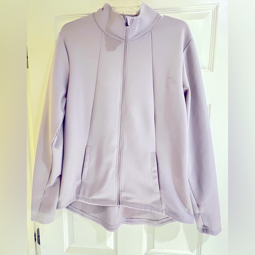 Apana Active Jacket Full Zip- Lavender-XL
